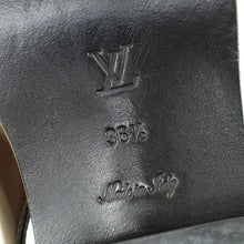 Louis Vuitton Black Chain Moccasin Slingback 36.5