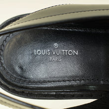 Louis Vuitton Black Chain Moccasin Slingback 36.5