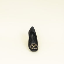 Louis Vuitton Black Madeleine Satin Silk Pump 36