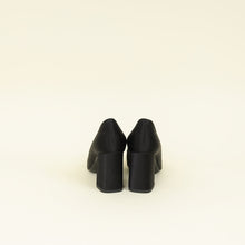 Louis Vuitton Black Madeleine Satin Silk Pump 36