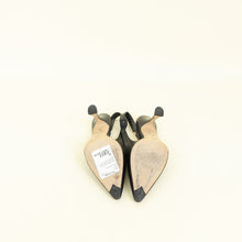 Louis Vuitton Black Sparkle Slingback Pumps 36