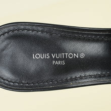 Louis Vuitton Black Sparkle Slingback Pumps 36