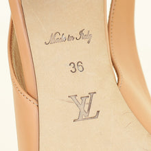 Louis Vuitton Chai Sparkle Slingback Pumps 36