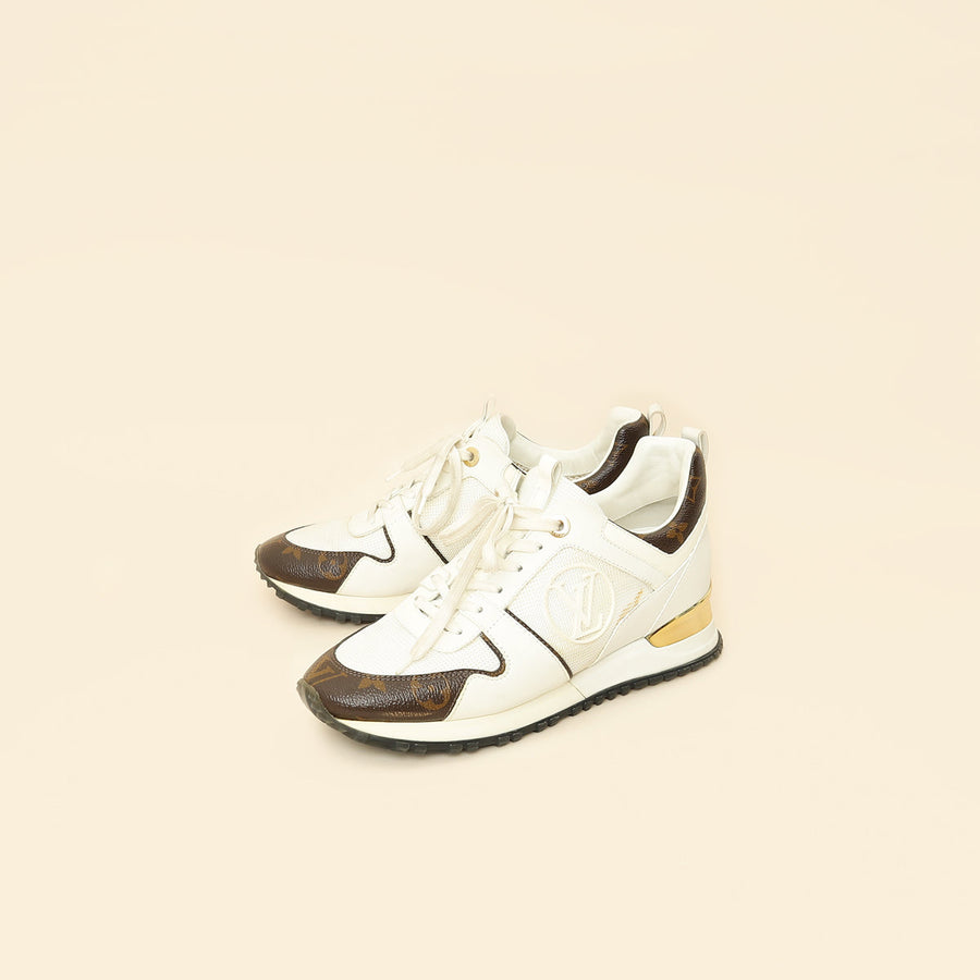 Louis Vuitton Bicolor Run Away Sneaker 37.5
