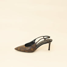 Louis Vuitton Monogram Cherie Slingback Pump 37.5