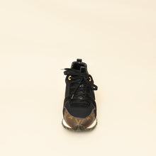Louis Vuitton Monogram Black Run Away Sneaker 37