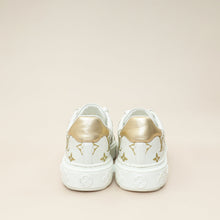 Louis Vuitton Bicolor Monogram Embossed Time Out Sneaker 37