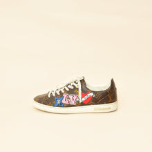 Louis Vuitton Brown Monogram Heart Sneakers 38.5