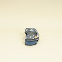Louis Vuitton Blue Bom Dia Flat Comfort Mule 38.5