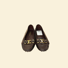 Louis Vuitton Amarante Initial Loafers 38