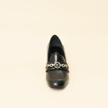 Louis Vuitton Black Chain Heel Loafer 38