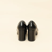 Louis Vuitton Black Chain Heel Loafer 38