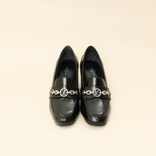 Louis Vuitton Black Chain Heel Loafer 38