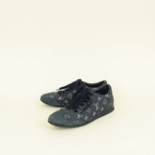 Louis Vuitton Blue Monogram Denim Sneaker 38