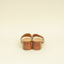 Louis Vuitton Metallic Beige Lock It Mule 38