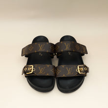 Louis Vuitton Monogram Bom Dia Flat Mules 38