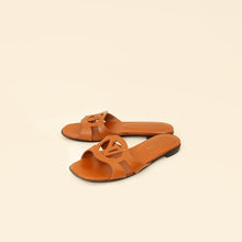 Louis Vuitton Brown Isola Flat Mules 39.5