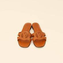 Louis Vuitton Brown Isola Flat Mules 39.5