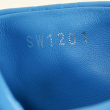 Louis Vuitton Royal Blue Monogram Embossed Revival Mules 39