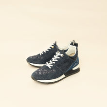 Louis Vuitton Navy Blue Monogram Denim Run Away Sneaker 39