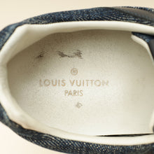 Louis Vuitton Navy Blue Monogram Denim Run Away Sneaker 39