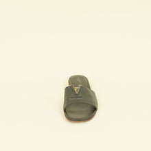 Louis Vuitton Kaki Mare Flat Mule 39