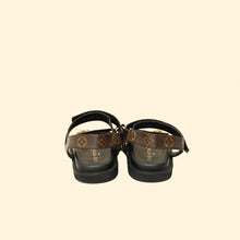 Louis Vuitton Brown Monogram Sunset Comfort Flat Sandal 39
