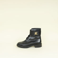 Louis Vuitton Black Wonderland Flat Ranger Boots 39