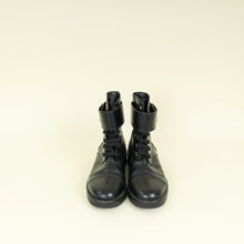 Louis Vuitton Black Wonderland Flat Ranger Boots 39