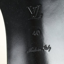 Louis Vuitton Monogram Black Lockit Mules 40