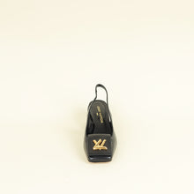 Louis Vuitton Black Shake Slingback Pumps 40