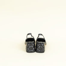 Louis Vuitton Black Shake Slingback Pumps 40