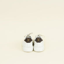 Louis Vuitton White Monogram Embossed Time Out Sneaker 40