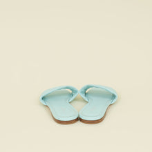 Louis Vuitton Aqua Monogram Embossed Revival Flat Mules 40