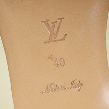 Louis Vuitton Aqua Monogram Embossed Revival Flat Mules 40