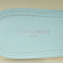 Louis Vuitton Aqua Monogram Embossed Revival Flat Mules 40