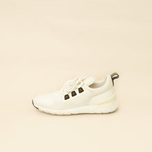 Louis Vuitton White Knit Aftergame Sneakers 41