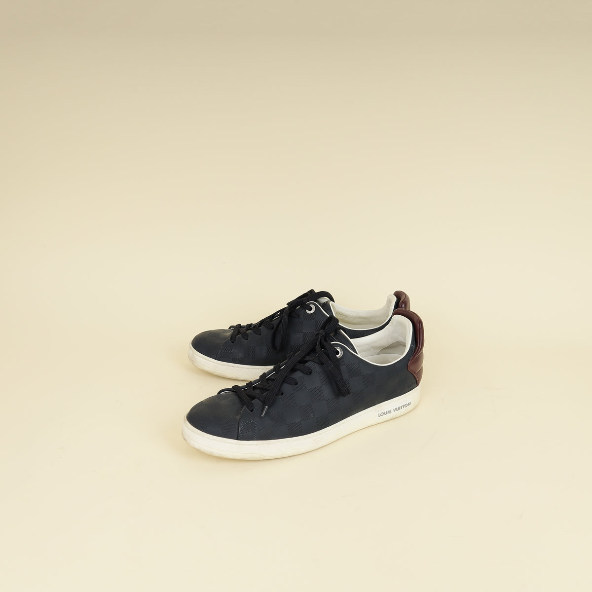 Louis Vuitton Bicolor Damier Infini Frontrow Sneakers 7