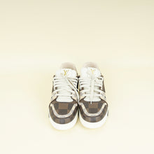 Louis Vuitton Moka Brown Damier Grained Calf Trainer Sneaker 8.5
