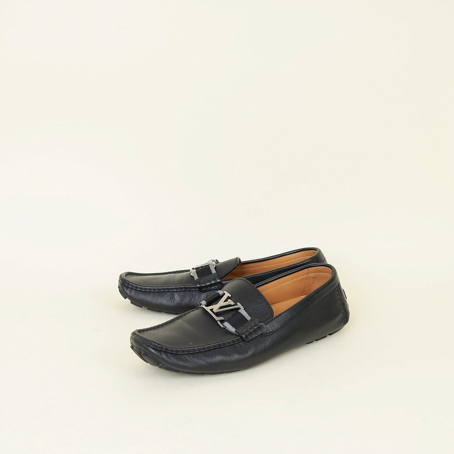 Louis Vuitton Black Montaigne Loafers 9.5
