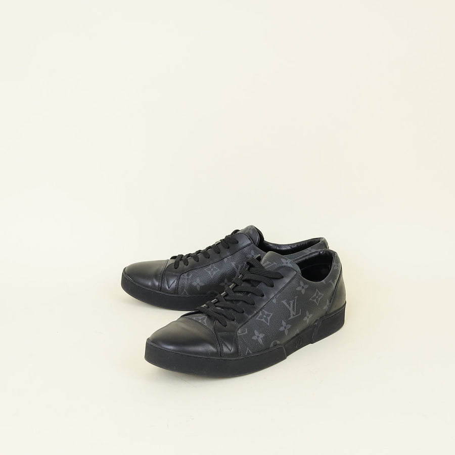 Louis Vuitton Bicolor Monogram Eclipse Match Up Sneakers 9.5