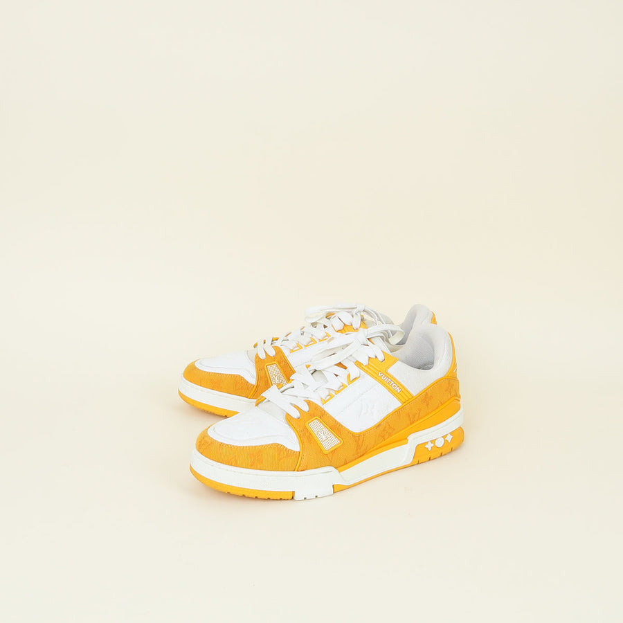 Louis Vuitton Bicolor Monogram Trainer Sneaker 9
