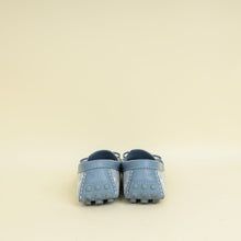 Louis Vuitton Blue Monogram Denim Gloria Flat Loafer 36