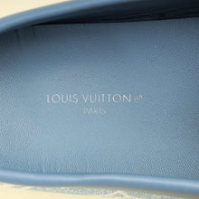 Louis Vuitton Blue Monogram Denim Gloria Flat Loafer 36