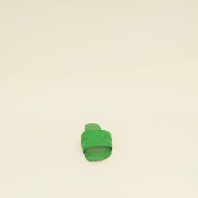 Louis Vuitton Green Monogram Embossed Revival Flat Mules 36
