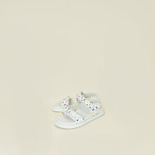 Louis Vuitton White Multicolor x TM LV Sunset Flat Comfort Sandal 37