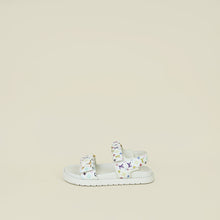 Louis Vuitton White Multicolor x TM LV Sunset Flat Comfort Sandal 37