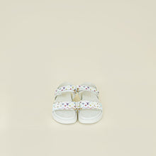 Louis Vuitton White Multicolor x TM LV Sunset Flat Comfort Sandal 37