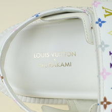 Louis Vuitton White Multicolor x TM LV Sunset Flat Comfort Sandal 37