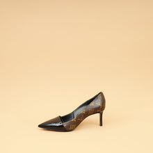 Louis Vuitton Bicolor Vernis Monogram Fetish Pumps 37